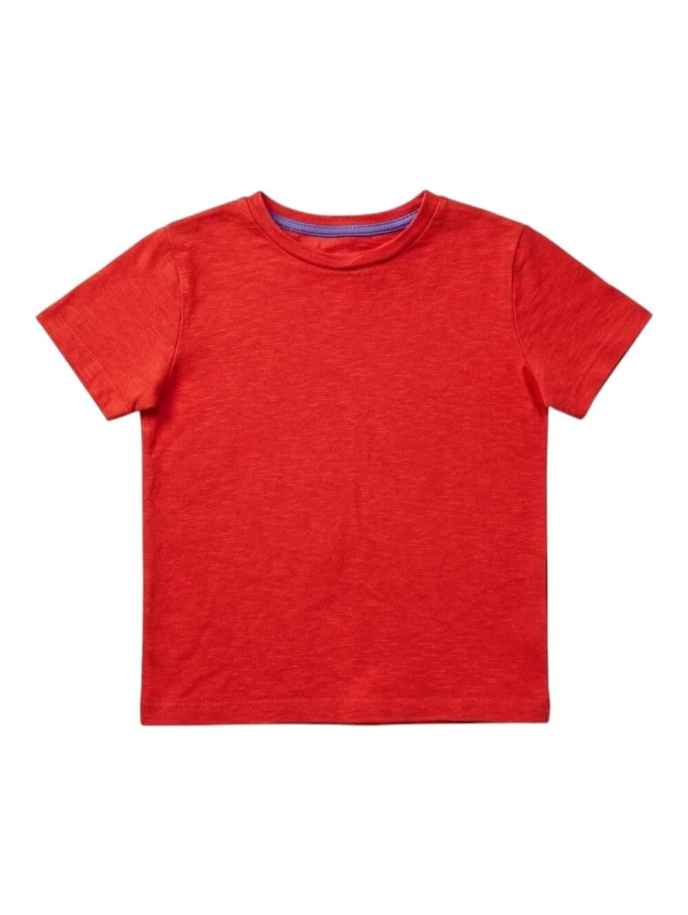 Mini Boden Kids Red Cotton Short Sleeve Tshirt Boys Size 7 8